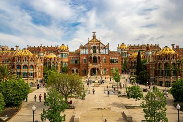 Hospital de la Santa Creu I Sant Pau - Revista CLAVE! Bienes Raíces Ecuador